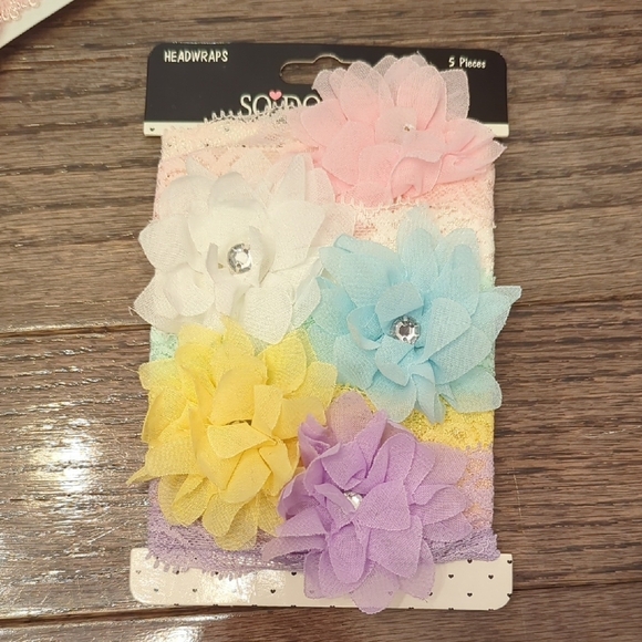 Girls Headband Flower Bows Bundle (14) - Picture 4 of 4